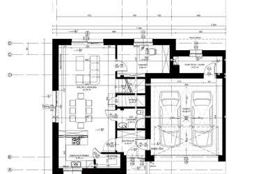 Rzut - Dom na sprzedaż 6 pokoi o powierzchni 170 m² - numer 279_2 w Osiedle Droga Hrabska etap III