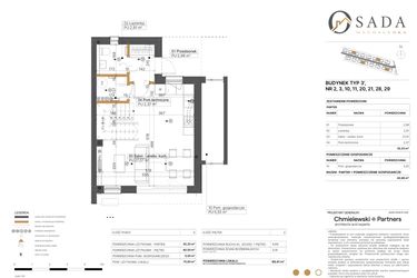 Rzut - Dom na sprzedaż 3 pokoje o powierzchni 89,41 m² - numer I/29 w Osada Magdalenka
