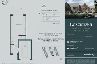 Rzut - Dom na sprzedaż 4 pokoje o powierzchni 135,15 m² - numer 12.A w Kościeliska