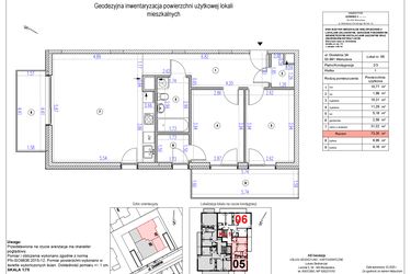 Rzut - Mieszkanie na sprzedaż 3 pokoje o powierzchni 73,35 m² - numer A5 w Vilanovia Park