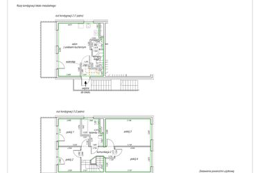 Rzut - Mieszkanie na sprzedaż 5 pokoi o powierzchni 86,65 m² - numer 36 w ul. Paszkowskiego/Pękowicka