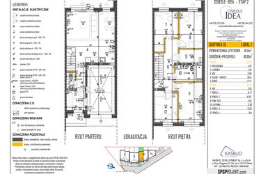 Rzut - Dom na sprzedaż 5 pokoi o powierzchni 116,79 m² - numer 10-L1 w Osiedle Idea etap II