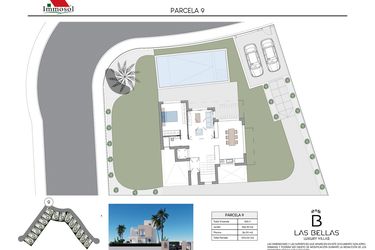 Rzut - Dom na sprzedaż 3 pokoje o powierzchni 330,11 m² - numer 9 w Las Bellas Luxury Villas