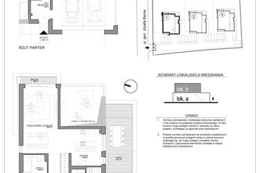 Rzut - Mieszkanie na sprzedaż 5 pokoi o powierzchni 114,7 m² - numer 1B w Nove Bema