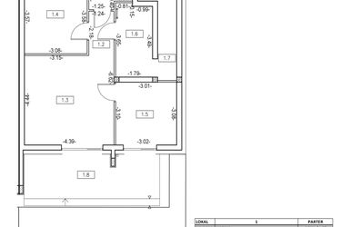 Rzut - Mieszkanie na sprzedaż 3 pokoje o powierzchni 53,3 m² - numer M7 w Osiedle Zygmunta