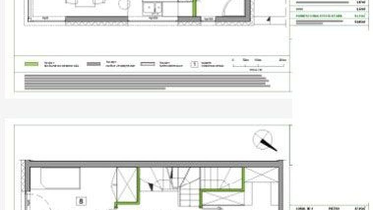 Rzut - Dom na sprzedaż 4 pokoje o powierzchni 92,34 m² - numer 3D.1 w Wawer Park II