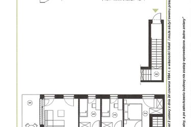 Rzut - Mieszkanie na sprzedaż 4 pokoje o powierzchni 79,1 m² - numer 9_2 w Apartamenty Sielanka