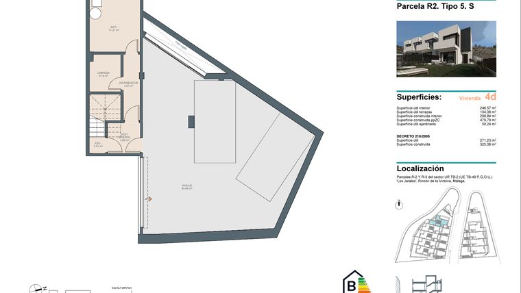 Rzut - Mieszkanie na sprzedaż 4 pokoje o powierzchni 300,6 m² - numer 5 w Idilia  Meraki