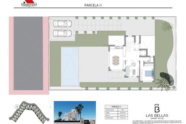Rzut - Dom na sprzedaż 3 pokoje o powierzchni 330,11 m² - numer 11 w Las Bellas Luxury Villas