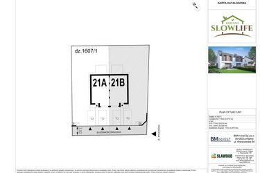 Rzut - Dom na sprzedaż 4 pokoje o powierzchni 96,02 m² - numer 21B w Osiedle Slow Life etap 2