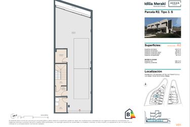 Rzut - Mieszkanie na sprzedaż 4 pokoje o powierzchni 267,47 m² - numer 3 w Idilia  Meraki