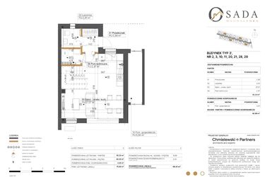 Rzut - Dom na sprzedaż 3 pokoje o powierzchni 89,49 m² - numer I/65 w Osada Magdalenka