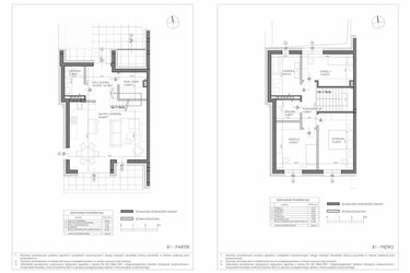 Rzut - Dom na sprzedaż 4 pokoje o powierzchni 100,96 m² - numer B3 w Osiedle Florentynów 2