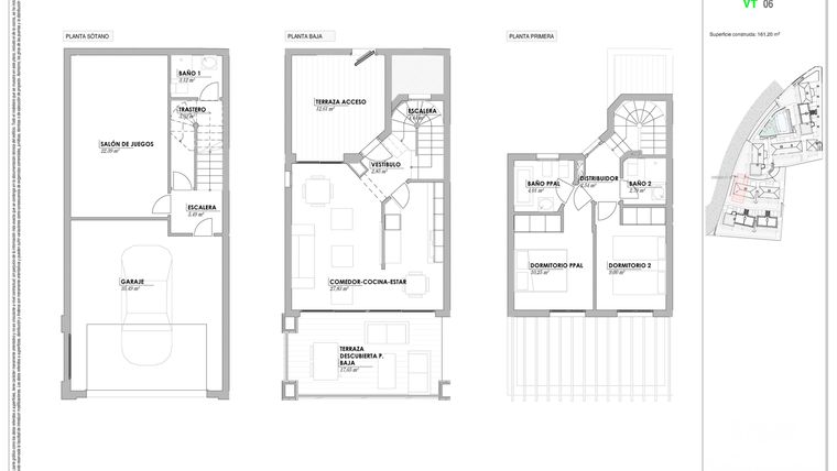 Rzut - Dom na sprzedaż 4 pokoje o powierzchni 161,2 m² - numer 6 w Infinity Views