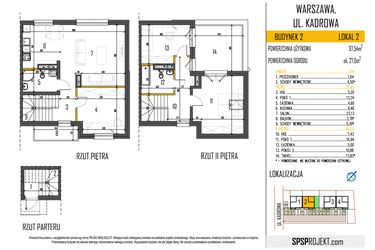 Rzut - Mieszkanie na sprzedaż 4 pokoje o powierzchni 97,54 m² - numer 4a/2 w Osiedle Korona
