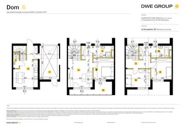 Rzut - Mieszkanie na sprzedaż 4 pokoje o powierzchni 92,41 m² - numer 6 w Kuropatwy 32