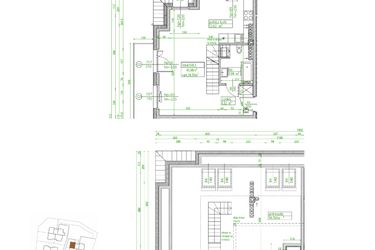 Rzut - Mieszkanie na sprzedaż 4 pokoje o powierzchni 76,57 m² - numer D.III.5 w Villa Rosenthal