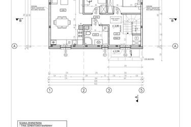 Rzut - Mieszkanie na sprzedaż 3 pokoje o powierzchni 58,59 m² - numer Wesoła 39 w Słoneczny Nowy Otok - Wesoła