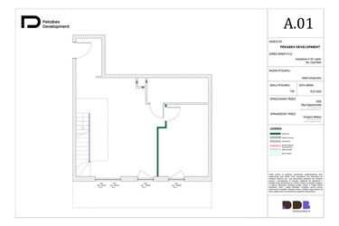 Rzut - Mieszkanie na sprzedaż 1 pokój o powierzchni 93,82 m² - numer 52 w Apartamenty Casa Baia