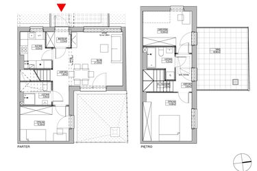 Rzut - Dom na sprzedaż 4 pokoje o powierzchni 81,43 m² - numer RJ5/C1/C14/A w Robyg Jagodno