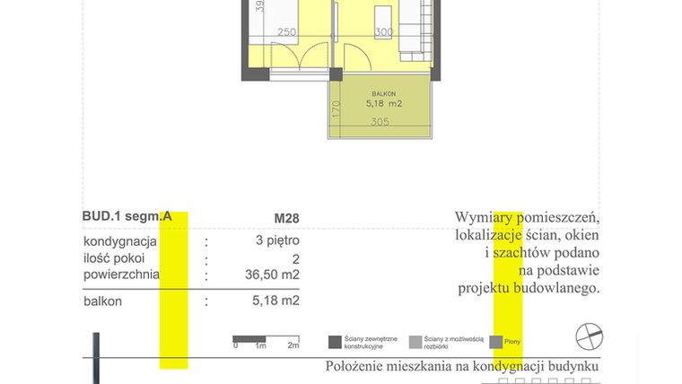 Rzut - Mieszkanie na sprzedaż 5 pokoi o powierzchni 127,46 m² - numer M28 w Apartamenty Dwa Światy etap II