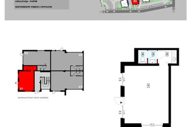 Rzut - Lokal użytkowy na sprzedaż 1 pokój o powierzchni 36,47 m² - numer Z3_U1 w Osiedle Malarska etap IV