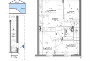 Rzut - Mieszkanie na sprzedaż 4 pokoje o powierzchni 67,46 m² - numer 32B w Domy na Witosa etap 1B