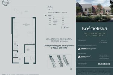 Rzut - Dom na sprzedaż 4 pokoje o powierzchni 142,95 m² - numer 23.B w Kościeliska