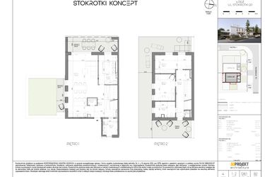 Rzut - Mieszkanie na sprzedaż 4 pokoje o powierzchni 128,1 m² - numer B2 w Stokrotki Koncept