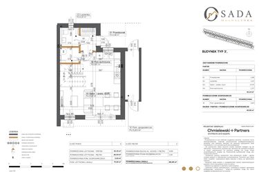 Rzut - Dom na sprzedaż 3 pokoje o powierzchni 88,49 m² - numer II/42 w Osada Magdalenka