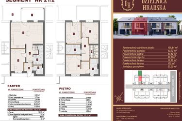 Rzut - Dom na sprzedaż 4 pokoje o powierzchni 113,2 m² - numer 21/2 w Dzielnica Hrabska etap IV
