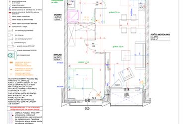 Rzut - Mieszkanie na sprzedaż 2 pokoje o powierzchni 54,79 m² - numer A.4.7 w Piekary 18