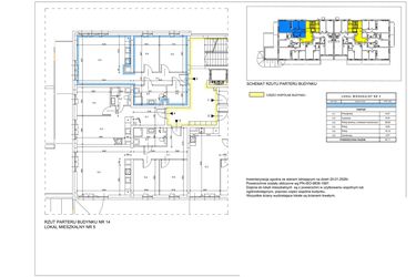Rzut - Mieszkanie na sprzedaż 3 pokoje o powierzchni 63,11 m² - numer A05 w Lwowska 14