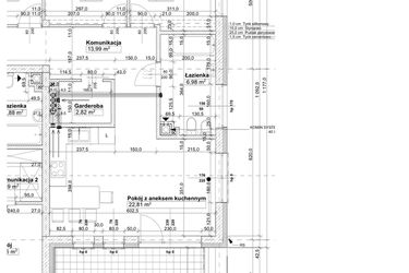 Rzut - Mieszkanie na sprzedaż 3 pokoje o powierzchni 78,82 m² - numer P6 w Osiedle Stara Cegielnia etap VII