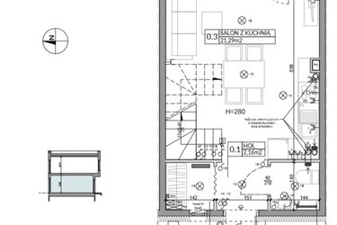 Rzut - Dom na sprzedaż 3 pokoje o powierzchni 62,16 m² - numer 11 w Boska Ksawerowska 2