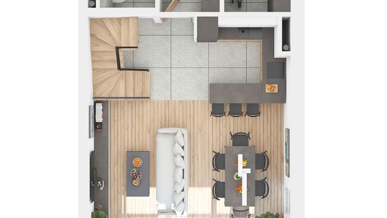 Rzut - Dom na sprzedaż 6 pokoi o powierzchni 149,86 m² - numer Nadzieja 29/1 w Nadzieja 31