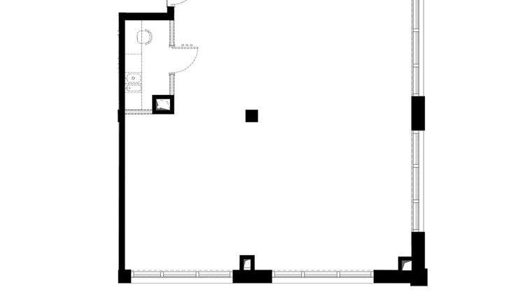 Rzut - Lokal użytkowy na sprzedaż 1 pokój o powierzchni 104,1 m² - numer 21 w BIZPARK D