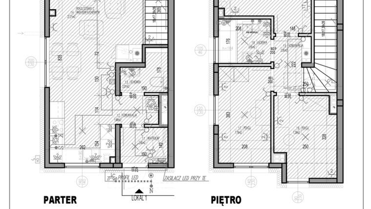 Rzut - Mieszkanie na sprzedaż 4 pokoje o powierzchni 66,13 m² - numer H1.1 w HEJ! Baniocha H