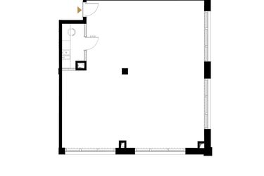Rzut - Lokal użytkowy na sprzedaż 1 pokój o powierzchni 104,1 m² - numer 21 w BIZPARK D