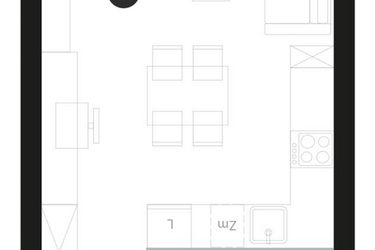 Rzut - Mieszkanie na sprzedaż 1 pokój o powierzchni 32,26 m² - numer M20 w Atrium House