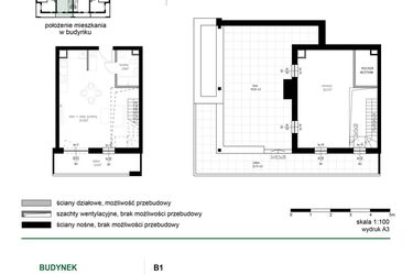 Rzut - Mieszkanie na sprzedaż 2 pokoje o powierzchni 65,48 m² - numer 29 w Wędrowna