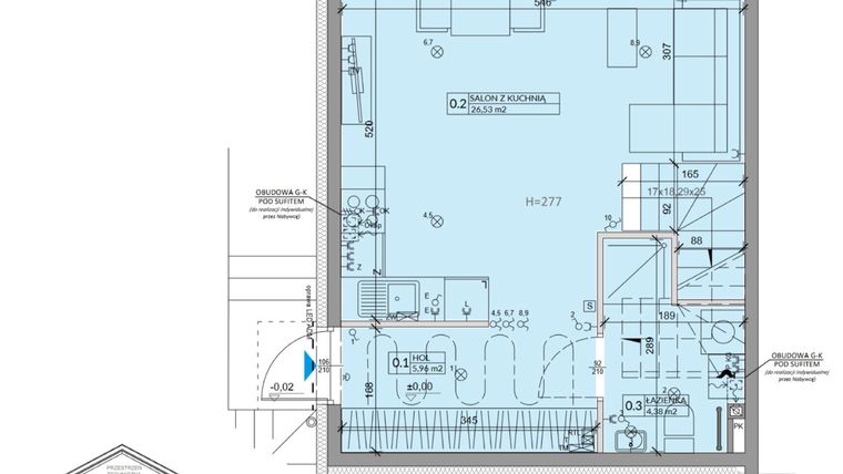 Rzut - Dom na sprzedaż 4 pokoje o powierzchni 81,17 m² - numer 31B w Ogrody Przyjaciół 5 etap III