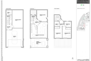 Rzut - Dom na sprzedaż 4 pokoje o powierzchni 161 m² - numer 9 w Infinity Views