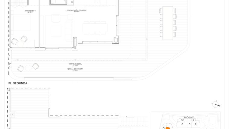 Rzut - Mieszkanie na sprzedaż 3 pokoje o powierzchni 126,2 m² - numer 5.1.1.2A w Idylicc