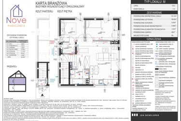Rzut - Dom na sprzedaż 3 pokoje o powierzchni 63 m² - numer C4.2 w Nove Piaseczno 2