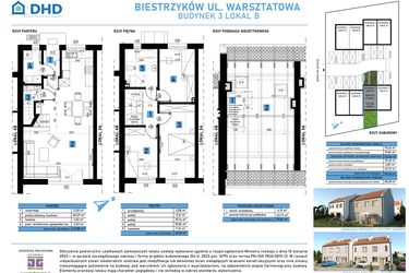 Rzut - Dom na sprzedaż 4 pokoje o powierzchni 145,26 m² - numer 3B w Domy w Biestrzykowie