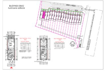 Rzut - Dom na sprzedaż 3 pokoje o powierzchni 73,09 m² - numer bm2 w Zielony Zakątek etap 2