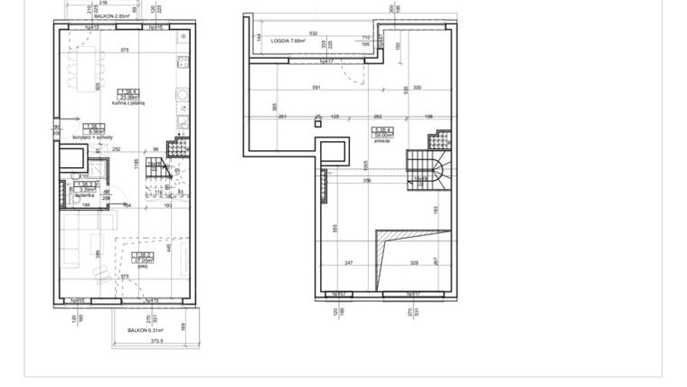 Rzut - Mieszkanie na sprzedaż 6 pokoi o powierzchni 123,49 m² - numer M-123 w Mono Apartamenty
