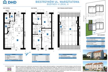 Rzut - Dom na sprzedaż 4 pokoje o powierzchni 145,26 m² - numer 4A w Domy w Biestrzykowie