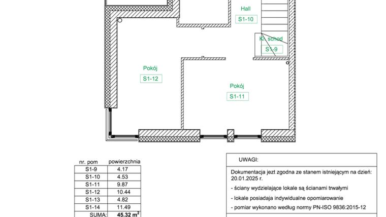 Rzut - Dom na sprzedaż 6 pokoi o powierzchni 147,09 m² - numer C1 w Dom na zielonym uroczysku